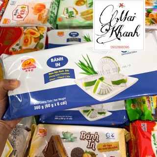 BÁNH IN ĐẬU XANH DỨA TÂN HUÊ VIÊN 360g 6 cái
