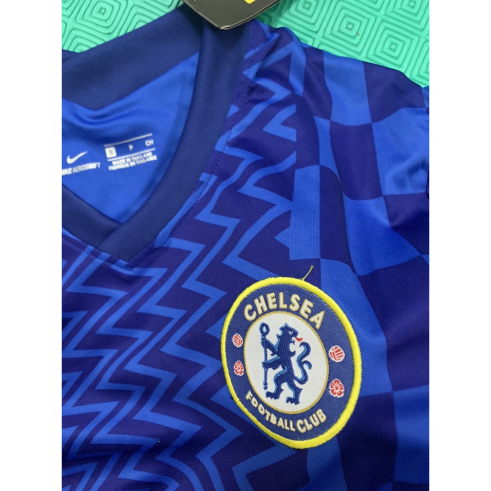 Áo Bóng Đá CLB Chelsea Sân Nhà, Sân Khách 2021 - Chuẩn Mẫu Thi Đấu - Vải Polyester Gai Thái