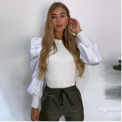 Bodysuit dài tay trơn màu phong cách quyến rũ dành cho nữ | BigBuy360 - bigbuy360.vn