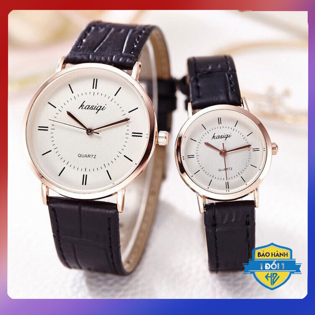 [Mã FAMAYFA2 giảm 10K đơn 50K] [GIÁ SỈ] ĐỒNG HỒ ĐÔI NAM NỮ DÂY DA KASIQI THỜI TRANG | BigBuy360 - bigbuy360.vn