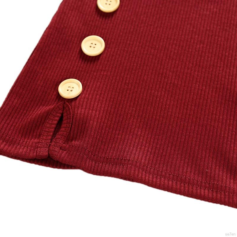 Đầm Sát Nách Cổ Tròn Màu Trơn Thời Trang Mùa Hè Cho Bé Gái 0-4 Tuổi