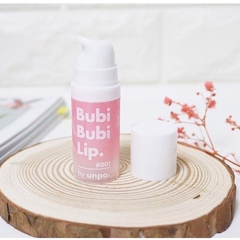 Tẩy da chết môi Unpa Bubi Bubi Bubble Lip Scrub 10ml Hàn Quốc