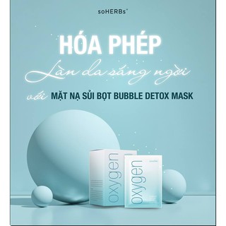 Mặt Nạ Sủi Bọt Mask Oxygen Bubble Detox