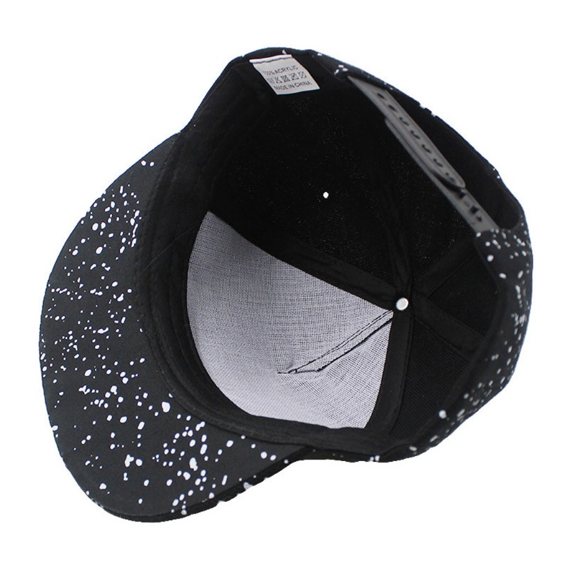 Mũ Lưỡi Trai Họa Tiết Chấm Bi Phong Cách Graffiti Chống Nắng Tiện Dụng Cho Snapba