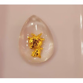 Mặt dây chuyền 3D dát vàng