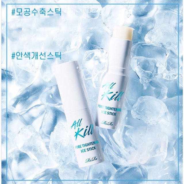 Thanh lăn se khít lỗ chân lông RIRE all kill pore tightning ice stick