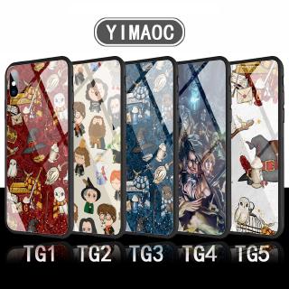 Ốp điện thoại mặt gương họa tiết Harry Potter 152C dành cho iPhone XS Max XR X 11 Pro 7 8 6 6S Plus