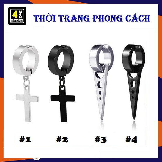 Khuyên Tai Không Xỏ Lỗ Thời Trang Cá Tính - Bông Tai Phong Cách Hàn Quốc