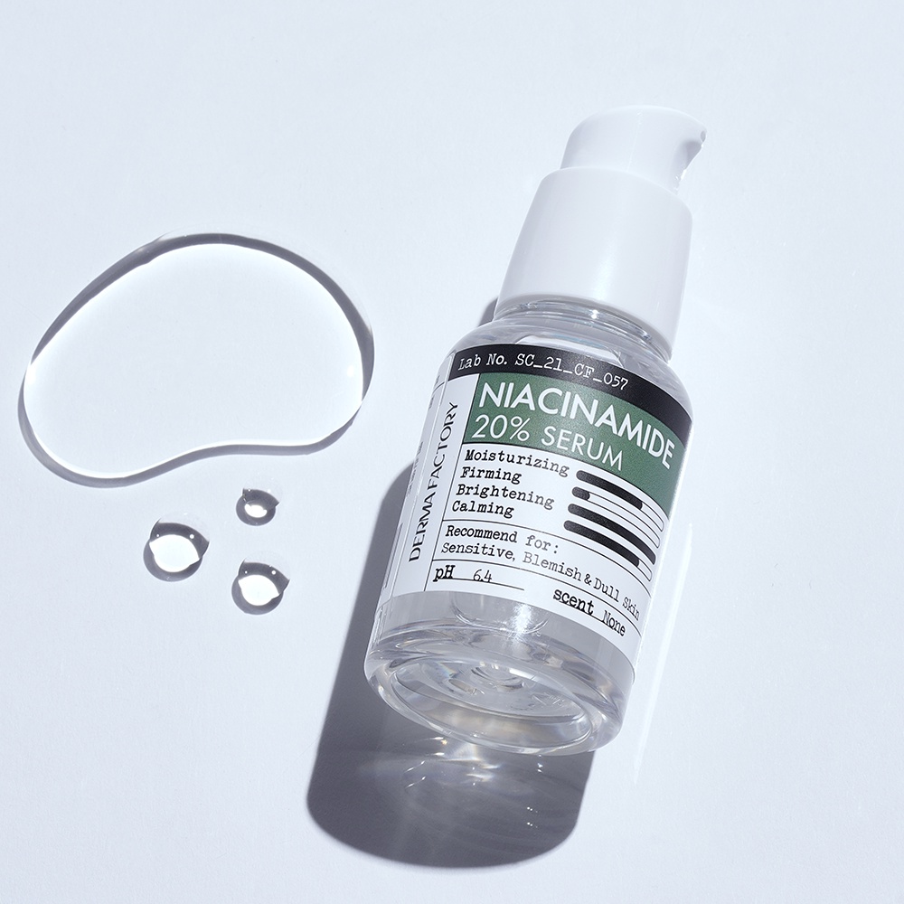 MBC M17 Tinh chất dưỡng trắng Derma Factory Niacinamide 20% Serum 30ml