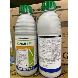 Anvil sản phẩm trị bệnh cho cây trồng chai 1 lít - Anlvin hexconazole 5sc fungicide 1 litters
