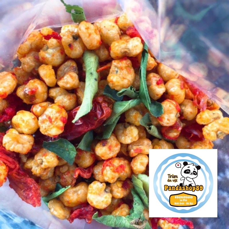 500g bắp sấy bò khô lá chanh loại ngon