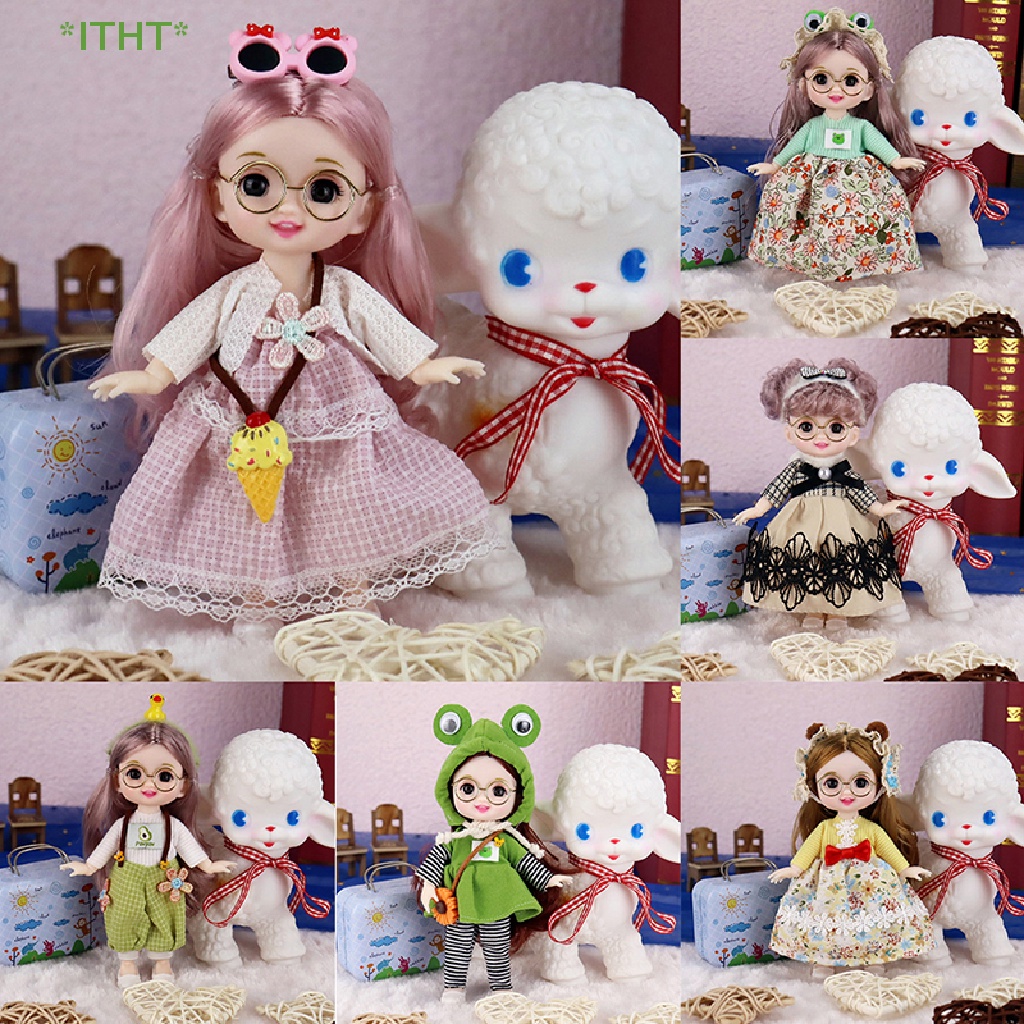 Búp Bê Công Chúa 17cm Kèm 13 Khớp Nối ob11 Xinh Xắn Mới