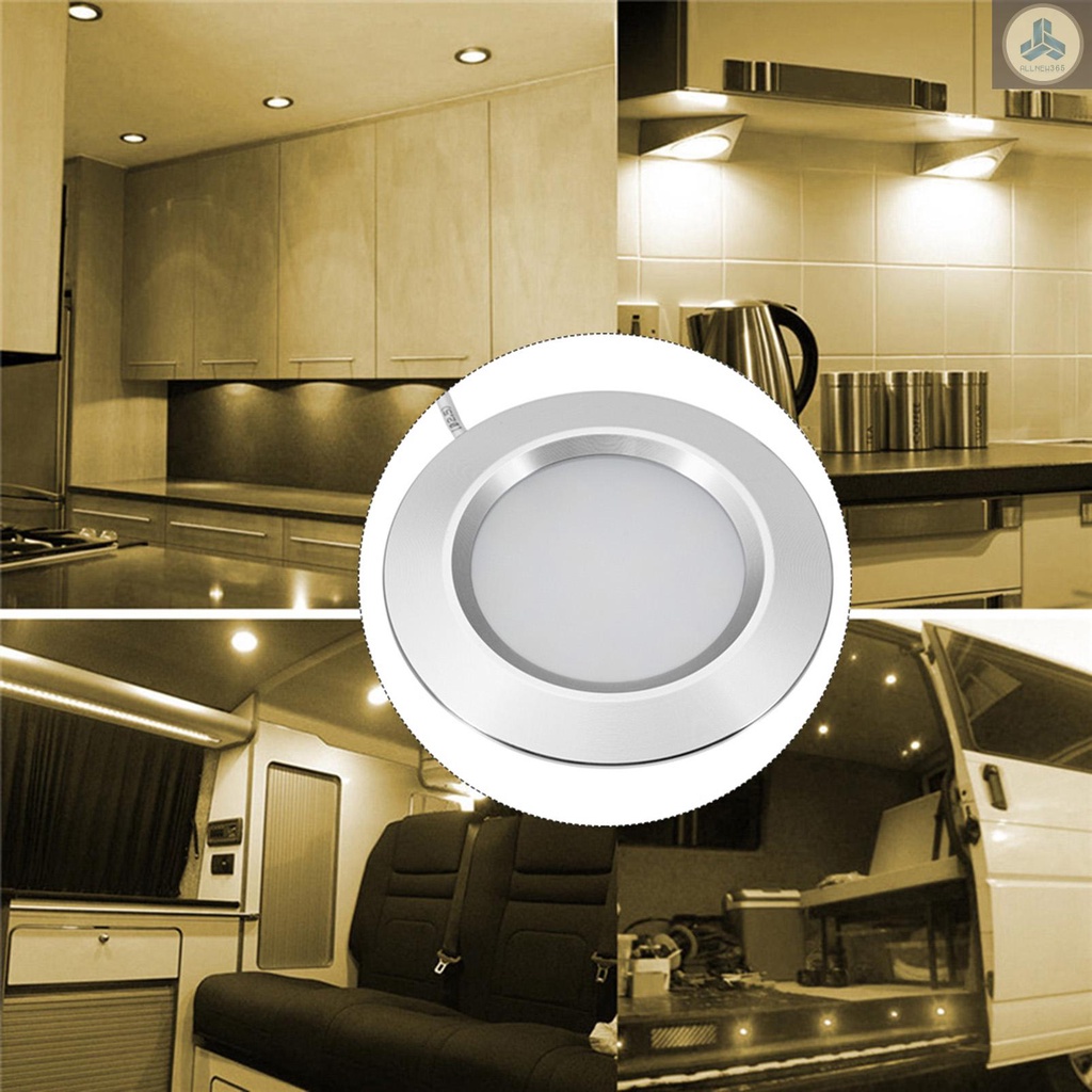 Đèn Trần Siêu Mỏng 12LED RV 12V 9.29 Dành Cho Tàu Thuyền