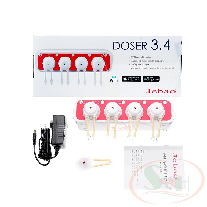Máy bơm định lượng Jebao Doser 3.4 Wifi bổ sung dinh dưỡng tự động bể cá san hô thủy sinh