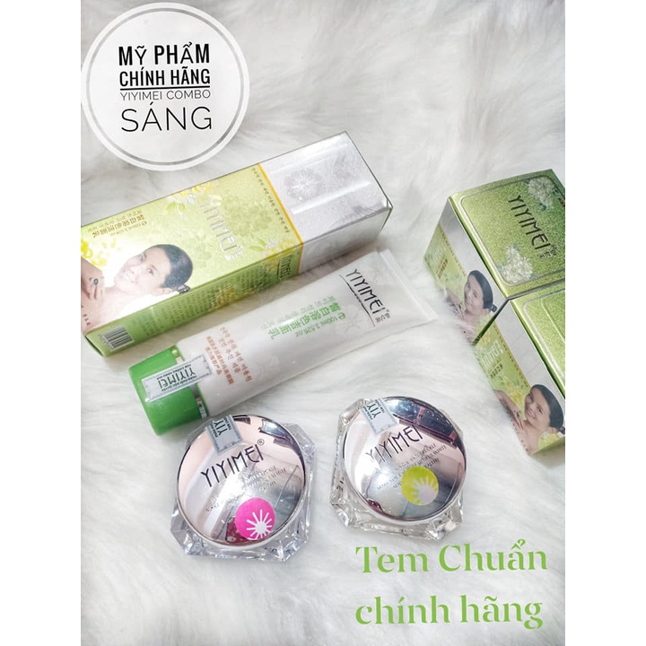 Bộ Mỹ Phẩm  Yiyimei 5in1  Sạch Nám Tàn Nhan Lâu Năm