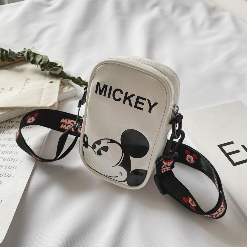 Túi Đeo Chéo Hình Chuột Mickey Đáng Yêu Cho Bé Gái