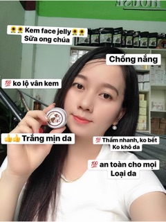 Kem face jelly sữa ong chúa