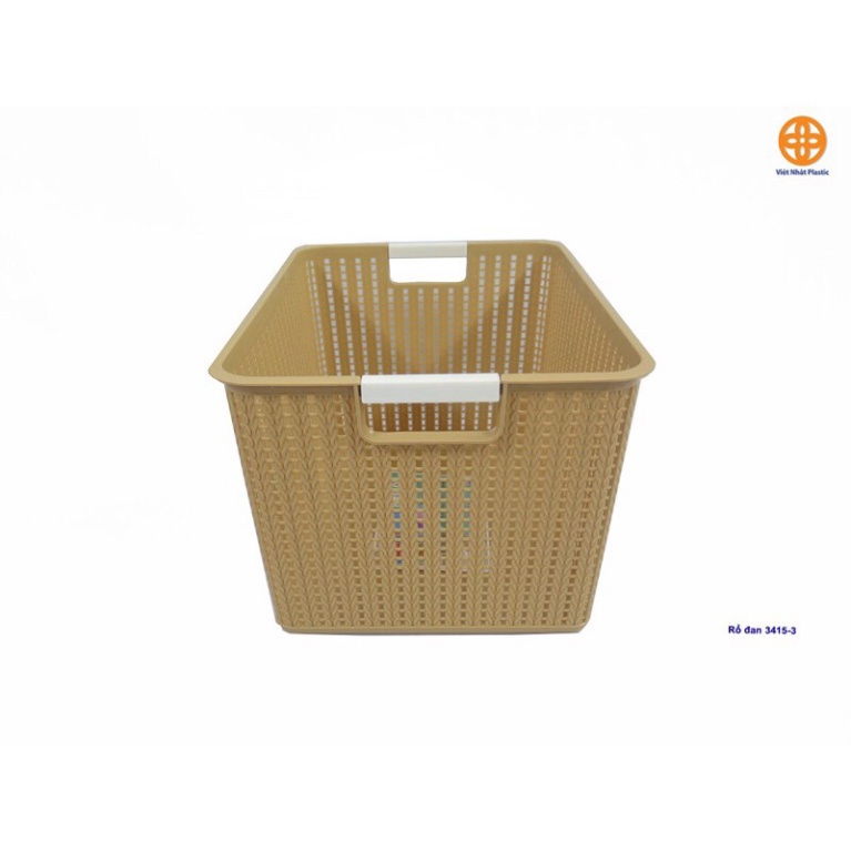 giỏ nhựa đựng đồ vuông góc, rổ nhựa đựng đồ đa năng 3415