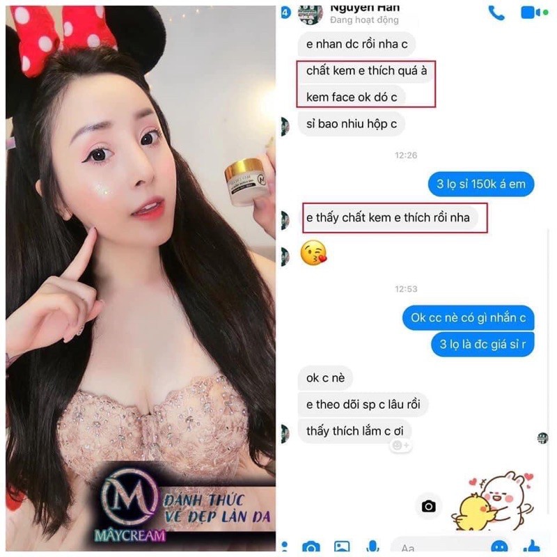 KEM FACE MÂYCREAM 2 VERSION | BigBuy360 - bigbuy360.vn