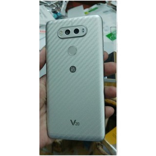 [LG V20] Dán lưng 3D vân Cacbon - Carbon