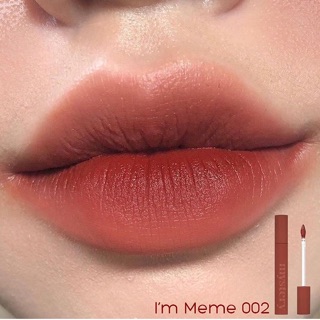 Son Kem I’M MEME 002 đỏ nâu trầm