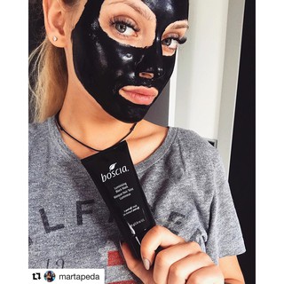 [20ml] Mặt Nạ Boscia Lột Sáng Da Chiết Xuất Thông Đỏ Luminizing Black Mask