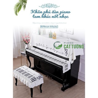 Khăn phủ đàn piano cực xinh xắn