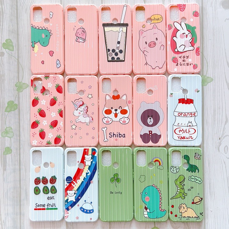 Ốp lưng màu vali dẻo Oppo A53 siêu xinh