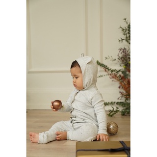 Cotton Bear Jumpsuit (Bộ Đồ Liền Quần Chú Gấu Nhỏ) Macro & Micro
