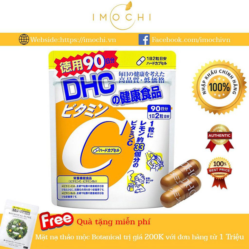 Viên Uống Vitamin C DHC Nhật Bản 30 Ngày, 90 Ngày | BigBuy360 - bigbuy360.vn