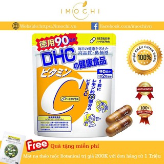 Viên Uống Vitamin C DHC Nhật Bản 90 Ngày (NHẬP KHẨU CHÍNH HÃNG)