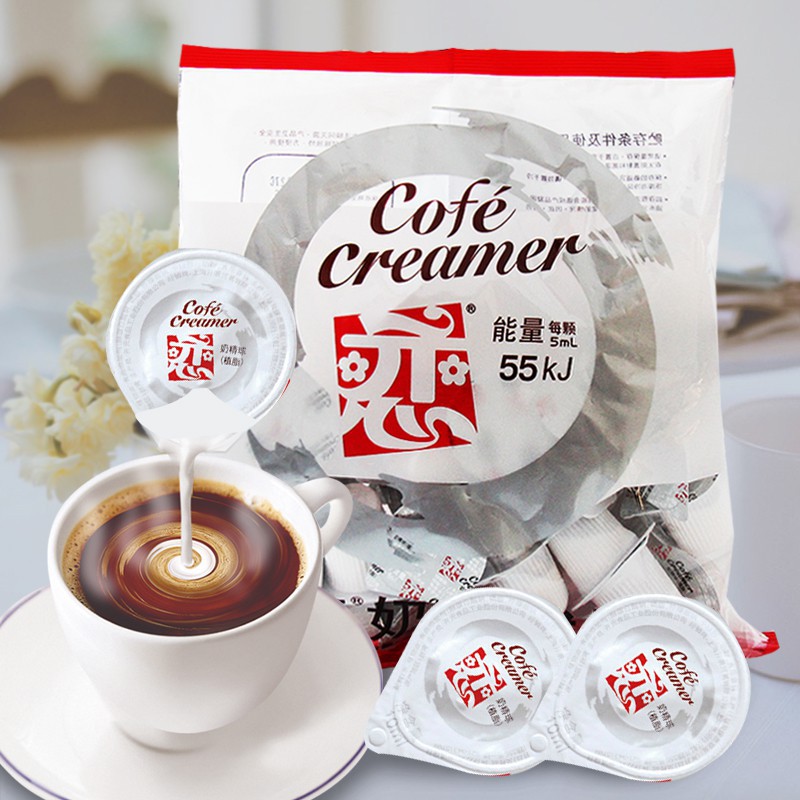 Kem béo coffee creamer Creation Food Đài Loan (1 gói gồm 50 hôp / 1hộp 10ml)
