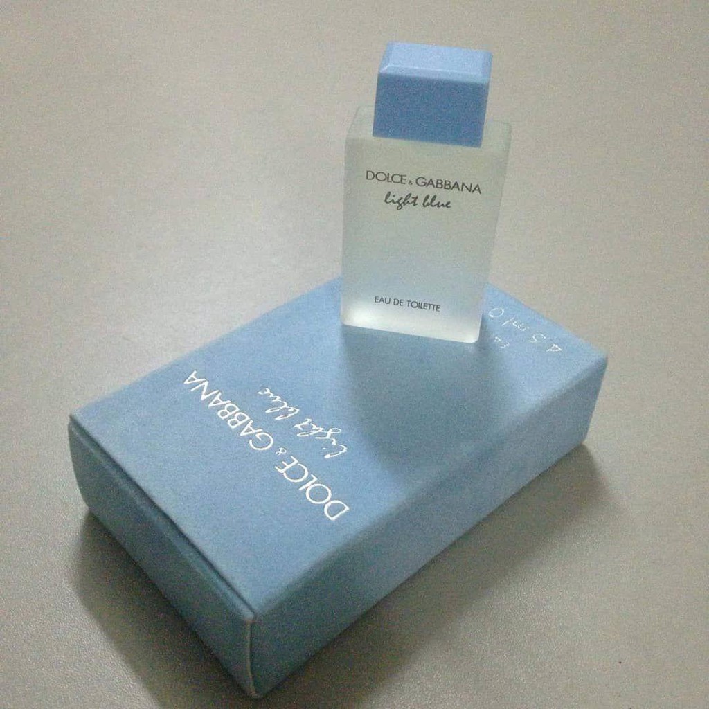 [ Minisize 4.5ml ] Nước Hoa Nữ DOLCE &amp; GABBANA Light Blue EDT