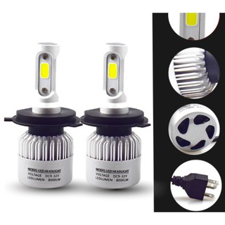 Đèn pha led S2 [ siêu sáng 8000 lumen ]