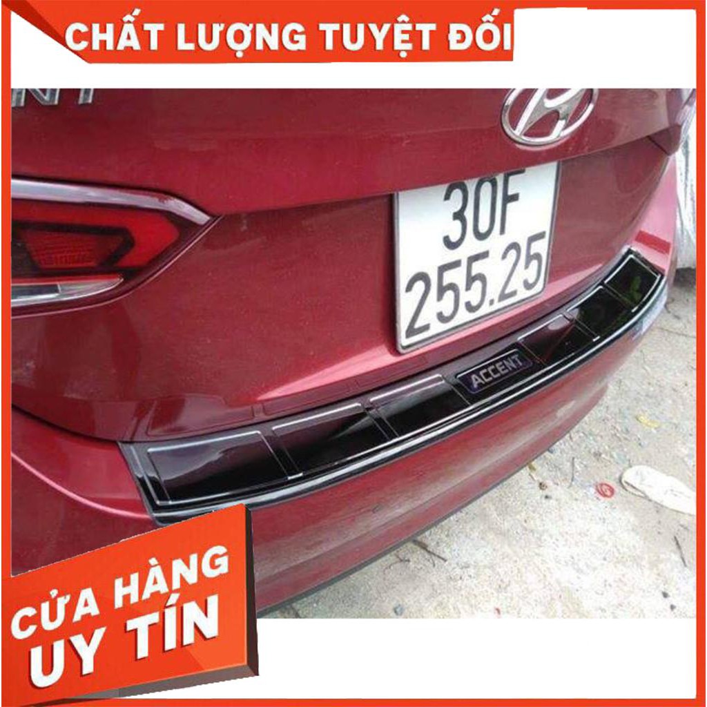 Chống trầy cốp trong, ngoài xe Huyndai Accent 2018-2021, chất liệu Titan cao cấp