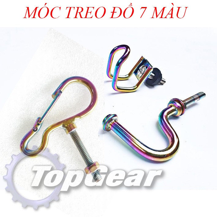 Móc Treo Đồ Titan Xe Máy - 3 mẫu &lt;TOPGEAR&gt;