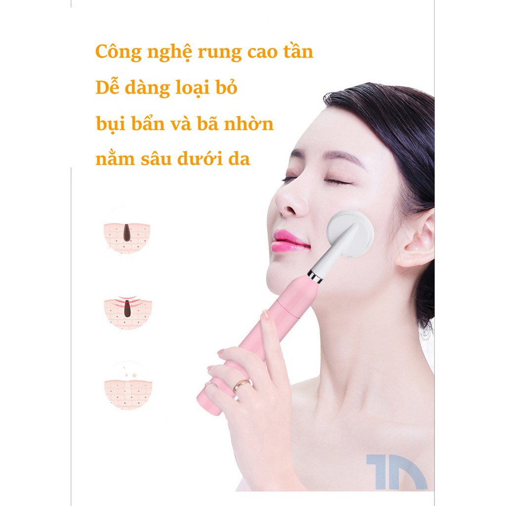 Bàn Chải Điện 9 Chê Độ-HOMEROYE-093 Bàn Chải Đánh Răng Kiêm Máy Rửa Mặt Với Chế Độ Hiển Thị LCD-Bảo Hành 12 Tháng