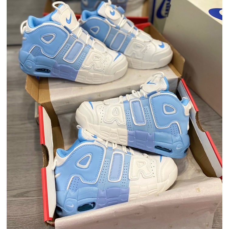 GIÀY AIR UPTEMO BLUE WHITE LAI AU SC  ]