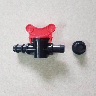Van khởi thủy ống ldpe 16mm có ron cao su