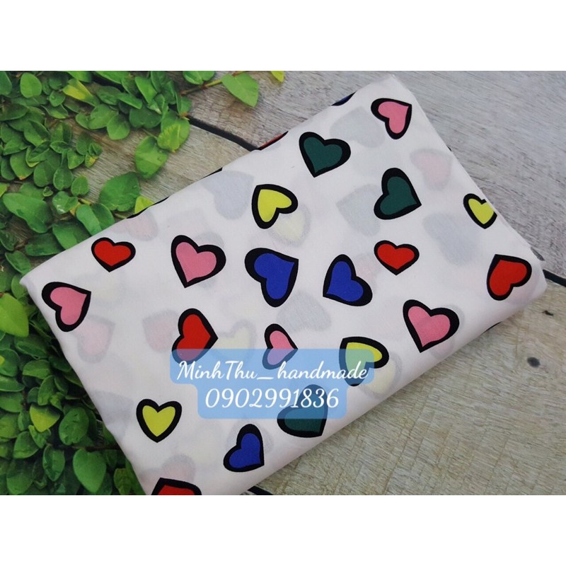 VẢI TWILL THÔ COTTON HOA SẮC MÀU BẮT MẮT