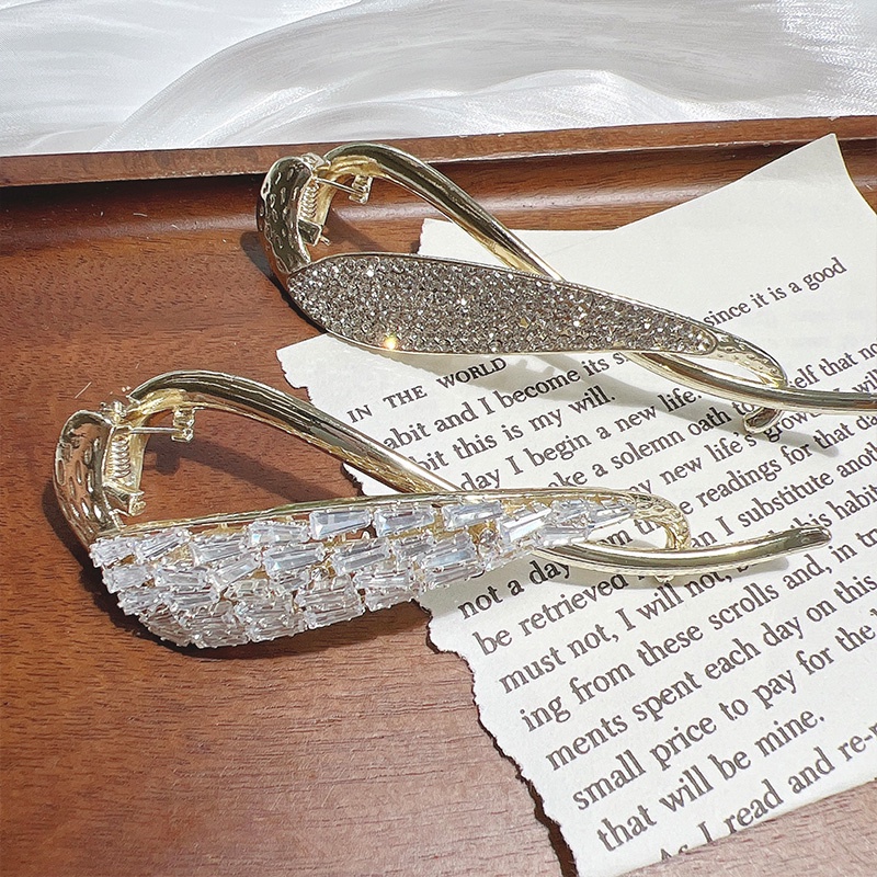 Kẹp Tóc Xoắn Lưng Cao Cấp Phong Cách Hàn Quốc Cho Nữ