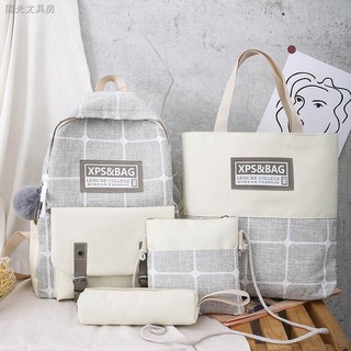 Balo đi học vải canvas cỡ lớn thời trang