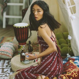 Maxi Boho Đi Biển siêu Hot 2019