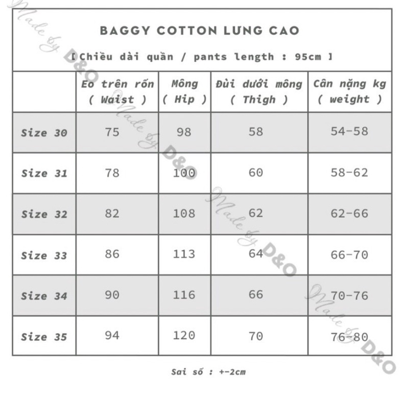 Quần jean baggy Bigsize ko co dãn size 55-90kg