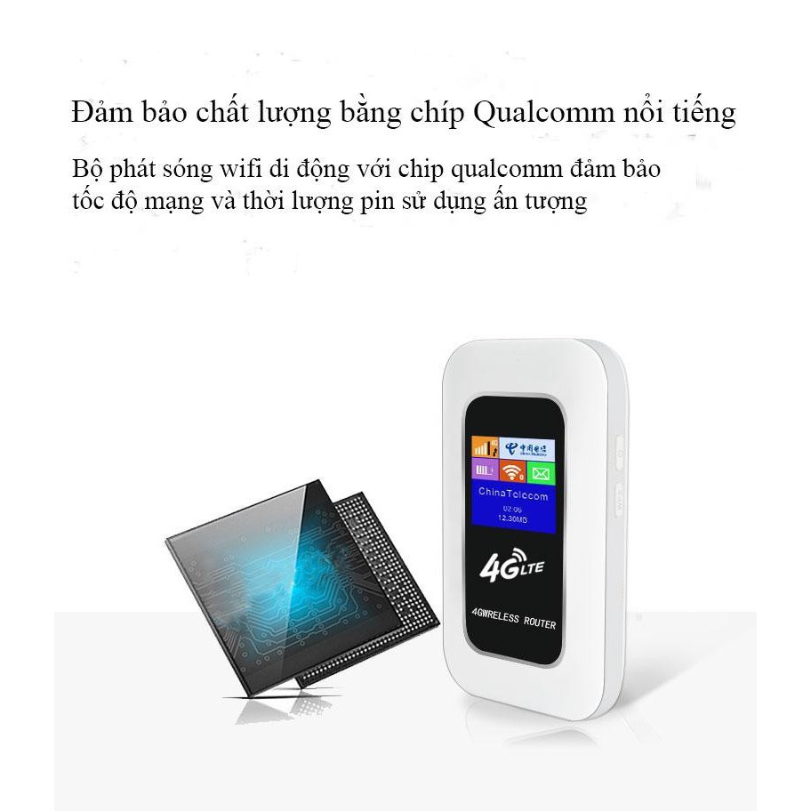 Bộ phát wifi di động sim 4G A900 150Mbps chính hãng tốc độ cao