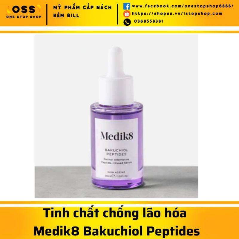 Tinh chất chống lão hóa Medik8 Bakuchiol Peptides