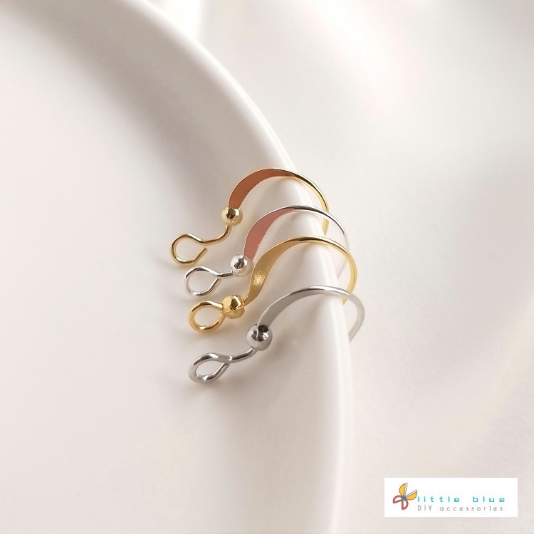Móc Làm Bông Tai Thủ Công Màu Sắc 14K Ánh Vàng 18K Không Gây Dị Ứng