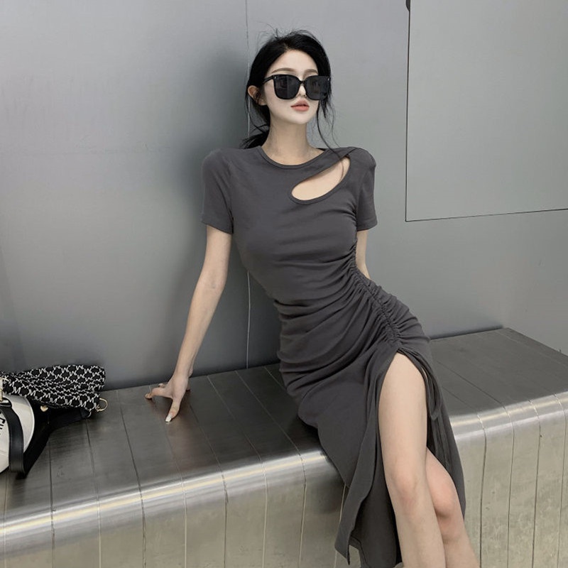 Váy Đuôi Cá Có Dây Rút Phong Cách Thời Trang Mùa Hè Mới 2021