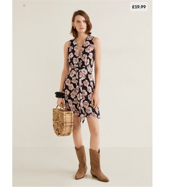 ĐẦM HOA XUẤT DƯ XỊN CHUẨN STORE VNXK D024 | BigBuy360 - bigbuy360.vn