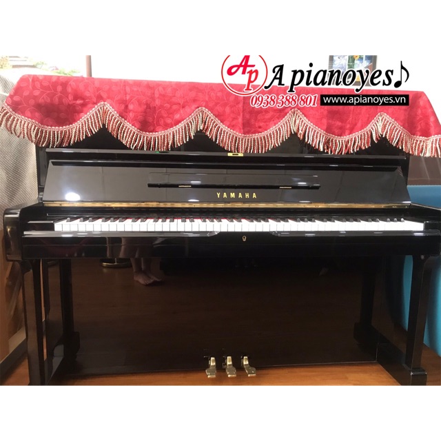 [ ✅Cam kết Chất Lượng✅ Khăn phủ đàn piano cơ upright MÀU ĐỎ CAO CẤP Giá siêu rẻ